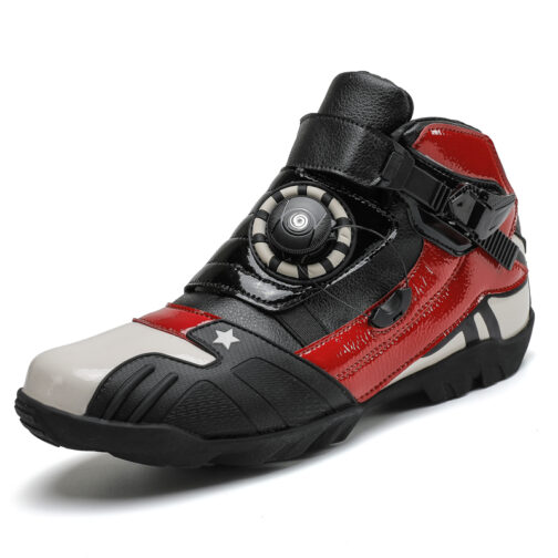 Mens Fashion Motorcycle Sneakers