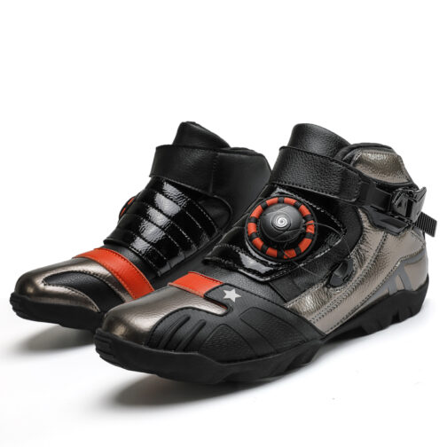 Mens Fashion Motorcycle Sneakers