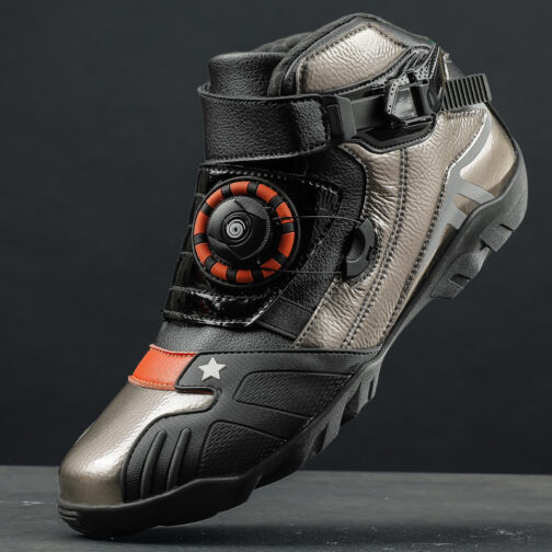 Mens Fashion Motorcycle Sneakers