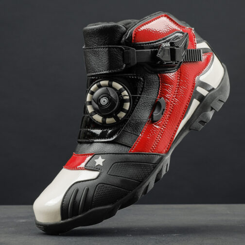 Mens Fashion Motorcycle Sneakers