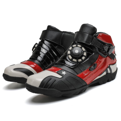 Mens Fashion Motorcycle Sneakers