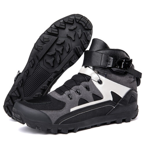 Motorcycle Boots Grip Moto Shoes