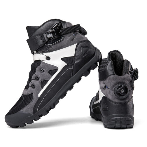 Motorcycle Boots Grip Moto Shoes