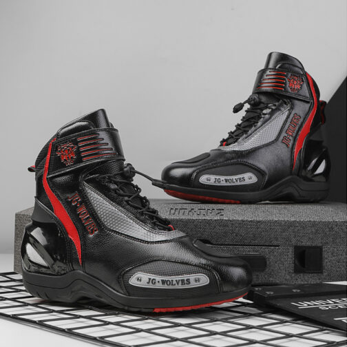 Motorcycle Shoes Fashion Moto Boots