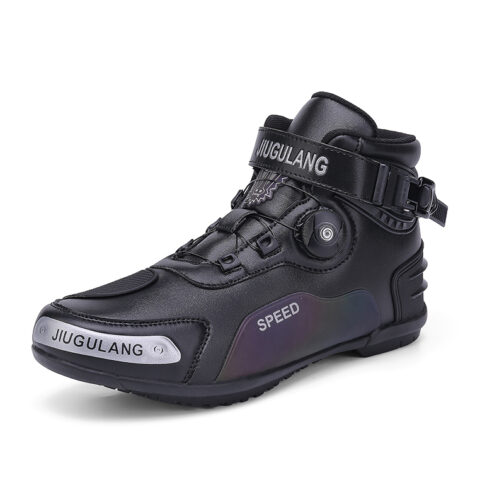 Motorcycle Shoes Stealth Rider Moto Boots